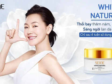 Bí quyết đẩy lùi sạm nám, lưu giữ thanh xuân làn da chỉ sau 4 tuần với Seine White Natural E1
