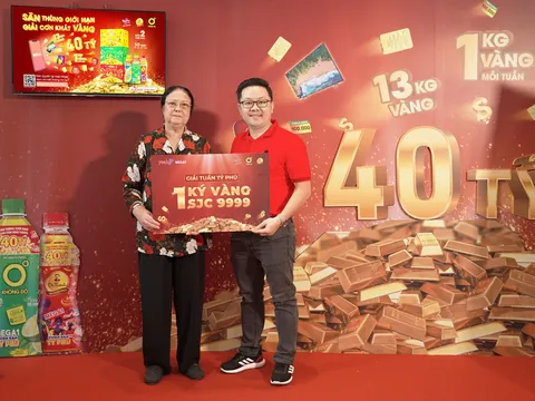 Đã tìm thấy chủ nhân may mắn nhất tuần đầu tiên trúng 1kg vàng từ Mega1