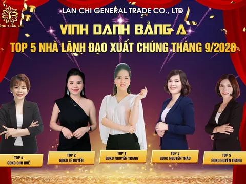 Chu Huế – Top 5 nhà lãnh đạo xuất chúng Đông Y Lan Chi tháng 10/2020