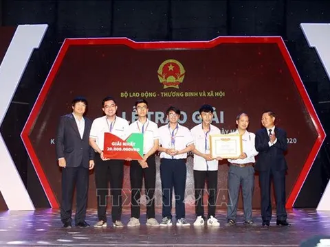 Trao giải cuộc thi 'Ý tưởng khởi nghiệp - Startup kite 2020'