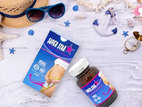 Giảm cân nhẹ nhàng cùng thực phẩm bảo vệ sức khỏe Super Star Weight Loss Capsules