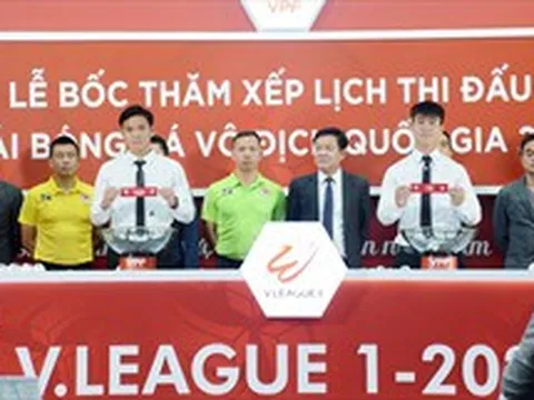 Bốc thăm, xếp lịch thi đấu Giải Bóng đá Vô địch quốc gia 2021