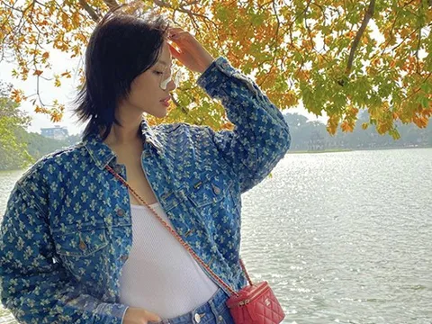 Sao Việt phối áo khoác đa phong cách