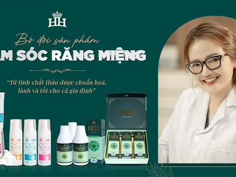 Lợi ích khi sử dụng kết hợp bộ đôi chăm sóc sức khoẻ răng miệng của Dược phẩm Hoàng Hường
