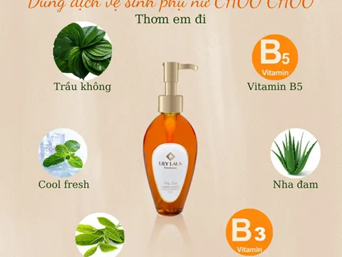 DUNG DỊCH VỆ SINH CỦA THƯƠNG HIỆU LILY LALA