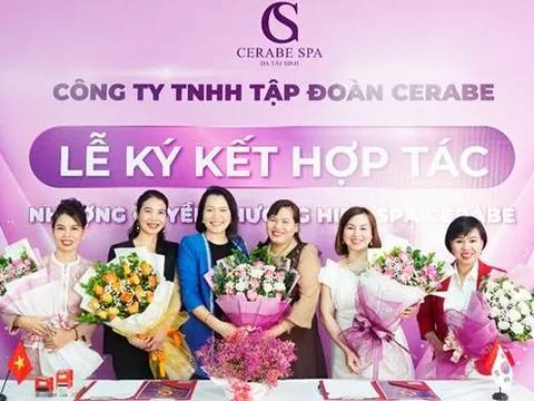 CERABE KÝ KẾT HỢP TÁC VỚI 5 TÂN CHỦ SPA