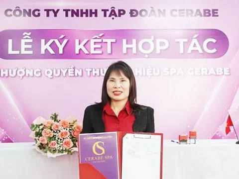 Lễ ký kết hợp tác giữa Chuỗi nhượng quyền thương hiệu Spa Cerabe và Tân chủ Spa Nguyễn Hiền
