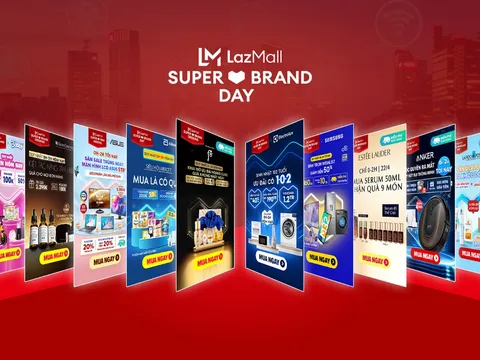 Ngày siêu thương hiệu - bệ phóng cho gian hàng chính hãng