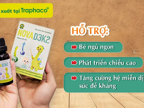 Thực Phẩm Bảo Vệ Sức Khỏe NovaD3K2 – Sản Phẩm Hợp Tác Độc Quyền Giữa Pharmalina Và TraphacoCNC.