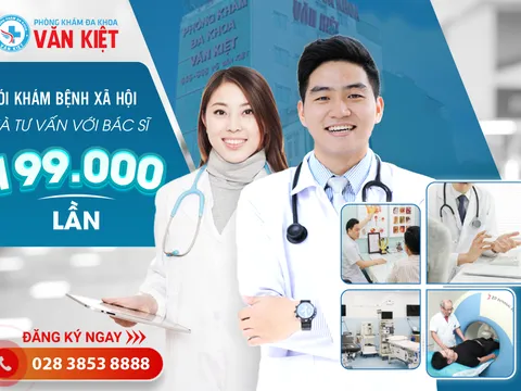 Phòng khám đa khoa 646 Võ Văn Kiệt ưu đãi gói khám bệnh xã hội 199k