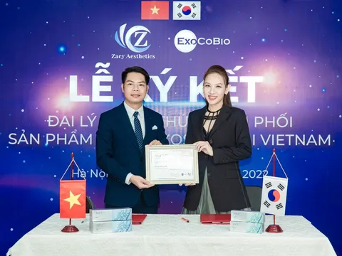 Seul Skinlab hợp tác cùng Zacy Aesthetics trở thành đại lý phân phối chính thức sản phẩm ExoCobio ASCE+ Exosome