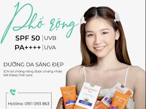 Kem chống nắng mùa đông Esunvy: Chống nắng tối ưu, ngừa lão hóa