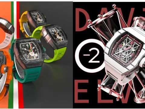 GIẢI MÃ SỨC NÓNG TỪ CHIẾC ĐỒNG HỒ ĐEO TAY DAVIS ELVIN ĐẾN TỪ MILAN