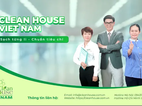 Ra mắt Slogan mới của CleanHouse Việt Nam: chuẩn 5 sao, sạch hoàn mỹ