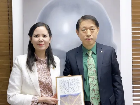 Họa sỹ Nguyễn Thị Kim Đức: “Mong muốn kết nối, giao lưu nghệ thuật trên trường quốc tế”