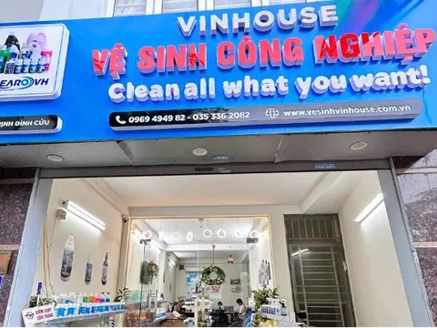 Vinhouse: Đối tác tin cậy đưa vệ sinh công nghiệp lên tầm cao mới