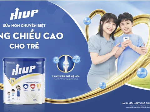 HIUP: Dinh dưỡng tối ưu cho sự phát triển vượt trội của trẻ em Việt Nam