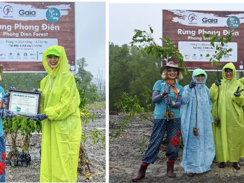 Starbucks Vietnam hợp tác với Trung tâm bảo tồn thiên nhiên Gaia để kiến tạo môi trường xanh