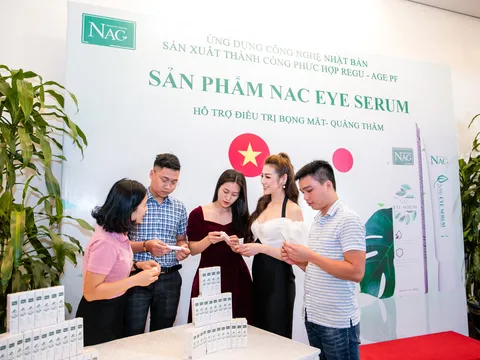Siêu phẩm trị bọng mắt, nếp nhăn, quầng thâm  Nac Eye Serum - Lựa chọn hàng đầu của phái đẹp