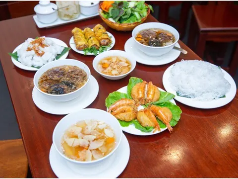 Bún chả Sinh Từ - trọn vị ngon, tròn tinh hoa kiến trúc Hà Nội
