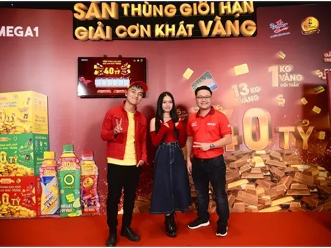 Thêm một khách hàng may mắn ở TP Hồ Chí Minh trúng 1kg vàng SJC 999.9 từ Mega1