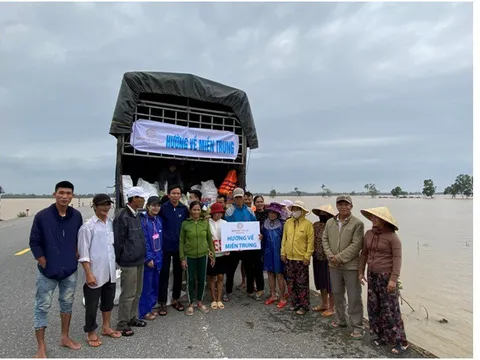 HATHOR GROUP hỗ trợ đồng bào miền Trung tại Huế - Quảng Trị – Quảng Bình trong “Hành trình yêu thương 5”
