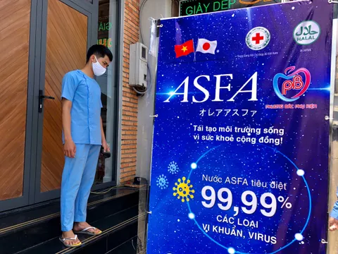 Buồng khử khuẩn ASFA - Tái tạo môi trường sống, vì sức khoẻ cộng đồng