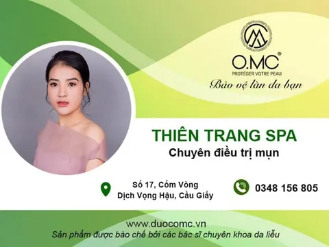 Thiên Trang Spa nơi nét xuân được giữ lại