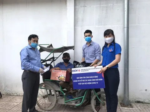Ngân hàng BIDV cùng Doanh nghiệp với Hành Trình chia sẻ yêu thương