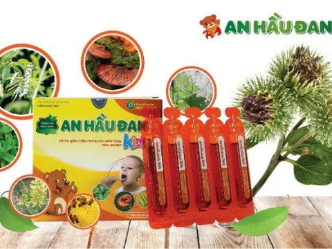 An Hầu Đan Kids –siro cho trẻ viêm Amidan các mẹ cần phải biết