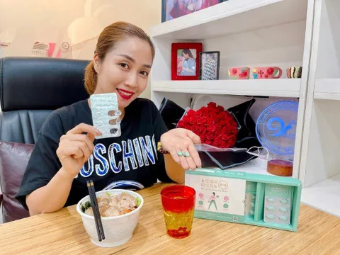 Viên uống giảm cân No Gym Healthy Diet Genie bí quyết giữ dáng của Ốc Thanh Vân