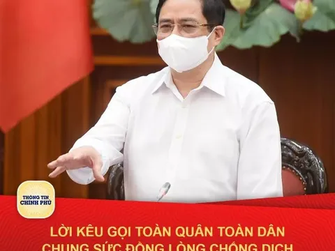 CÔNG ĐIỆN CỦA THỦ TƯỚNG