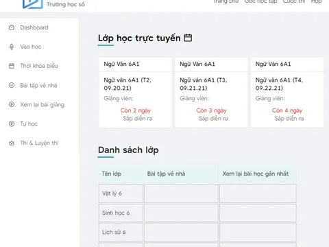 Trường học số SCHOOLDX giải pháp chuyển đổi số trong giáo dục