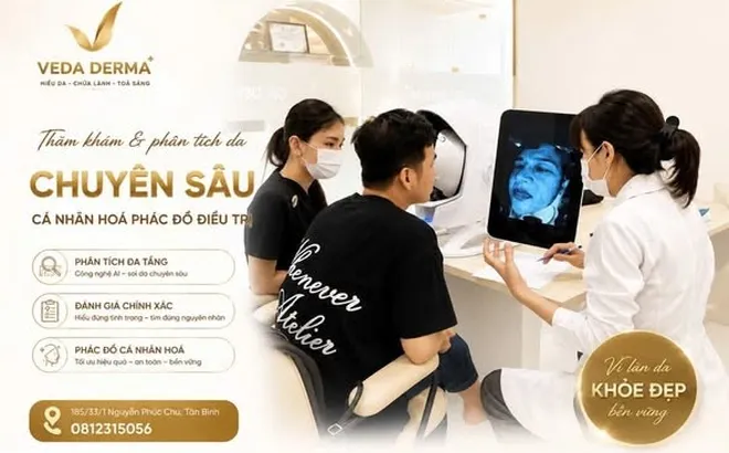 Hành trình hồi sinh làn da cùng chuyên gia tại VEDA DERMA+